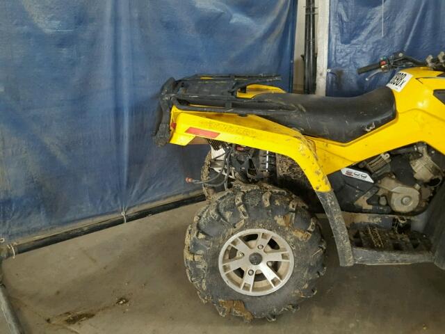 2BVEKCK147V001093 - 2007 CAN-AM OUTLANDER YELLOW photo 4