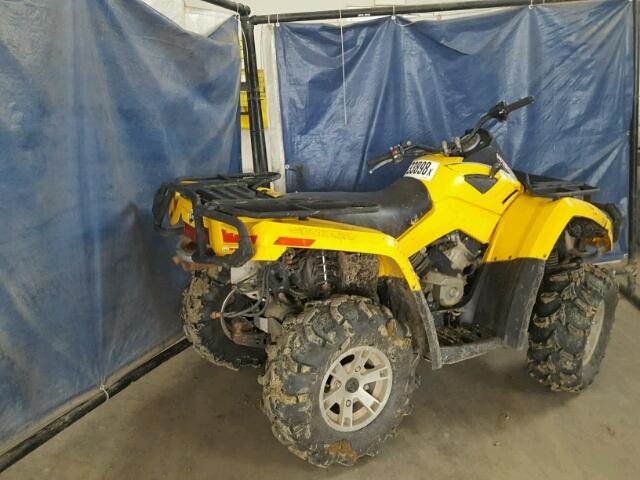 2BVEKCK147V001093 - 2007 CAN-AM OUTLANDER YELLOW photo 6