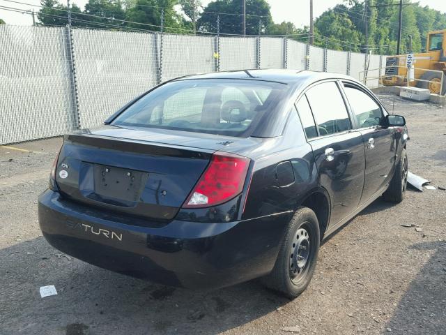 1G8AJ55F56Z111198 - 2006 SATURN ION LEVEL BLACK photo 4