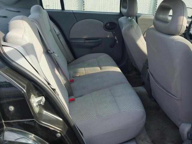 1G8AJ55F56Z111198 - 2006 SATURN ION LEVEL BLACK photo 6