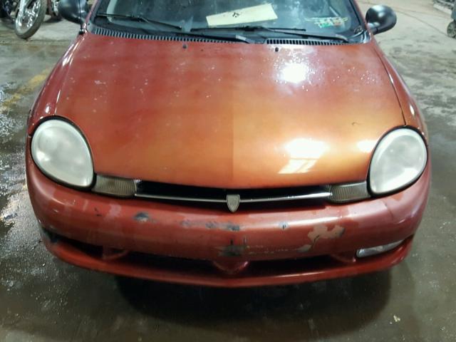 1P3ES46C1YD686773 - 2000 PLYMOUTH NEON BASE 橙色 照片 9