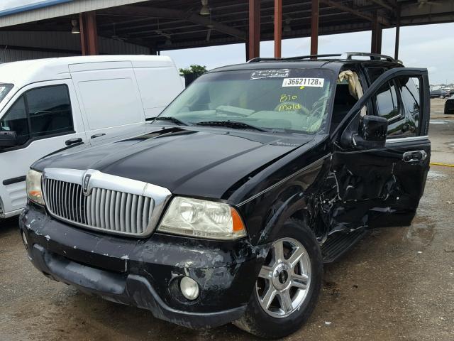 5LMEU68H93ZJ47952 - 2003 LINCOLN AVIATOR 黑色 照片 2