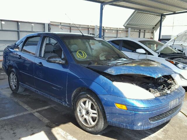 1FAFP3839YW297242 - 2000 FORD FOCUS ZTS BLUE photo 1