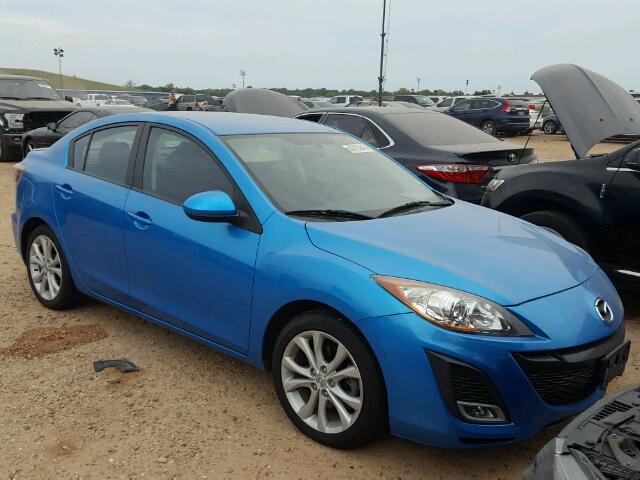 JM1BL1S5XA1337530 - 2010 MAZDA 3 BLUE photo 1