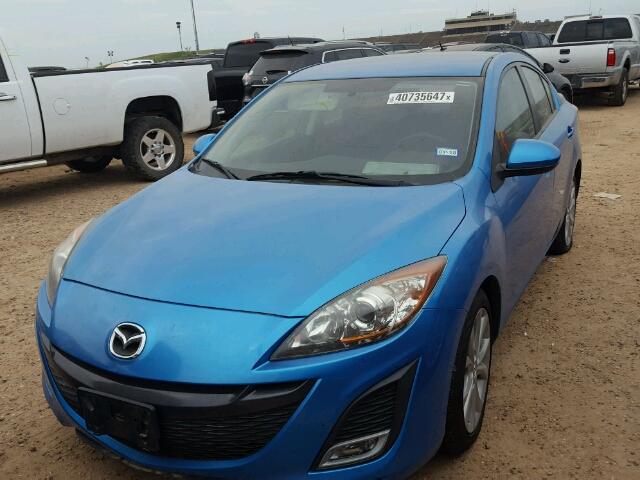 JM1BL1S5XA1337530 - 2010 MAZDA 3 BLUE photo 2