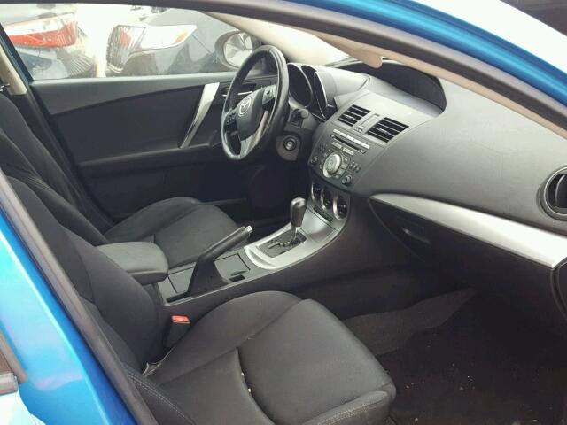 JM1BL1S5XA1337530 - 2010 MAZDA 3 BLUE photo 5