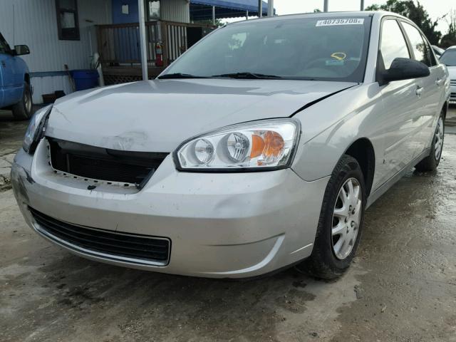 1G1ZS51F66F238452 - 2006 CHEVROLET MALIBU LS SILVER photo 2