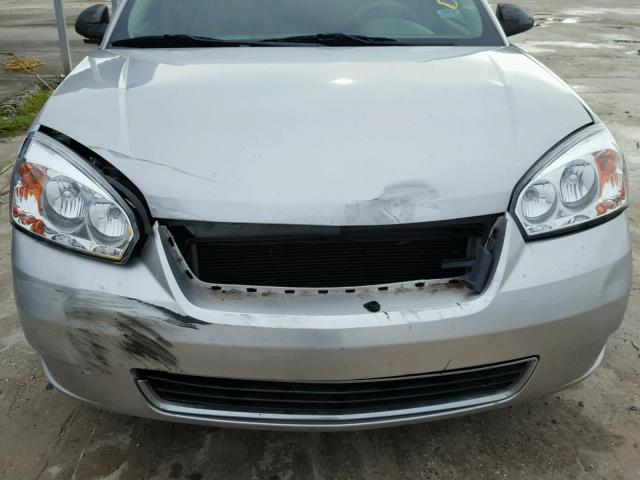 1G1ZS51F66F238452 - 2006 CHEVROLET MALIBU LS SILVER photo 9