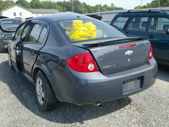 1G1AL58F387257635 - 2008 CHEVROLET COBALT LT GREEN photo 3