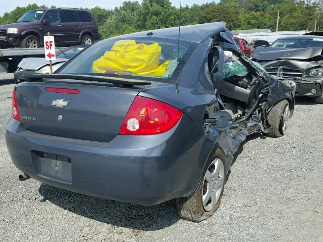 1G1AL58F387257635 - 2008 CHEVROLET COBALT LT GREEN photo 4