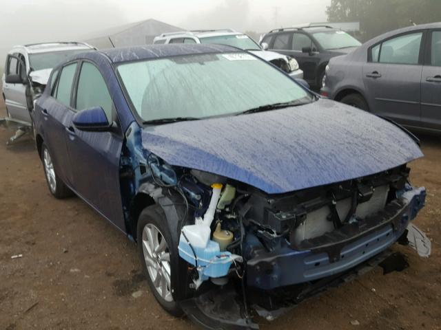 JM1BL1LP2D1773793 - 2013 MAZDA 3 I BLUE photo 1