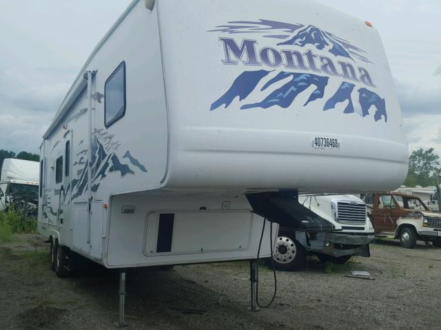 4YDF325254D508497 - 2004 KEYSTONE MONTANA WHITE photo 1