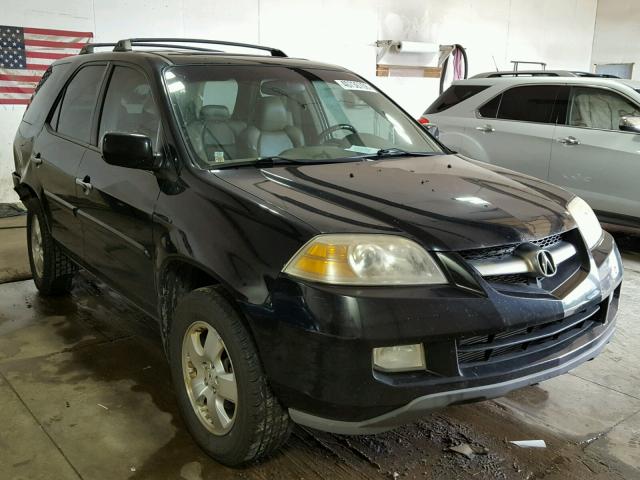 2HNYD18216H549949 - 2006 ACURA MDX BLACK photo 1