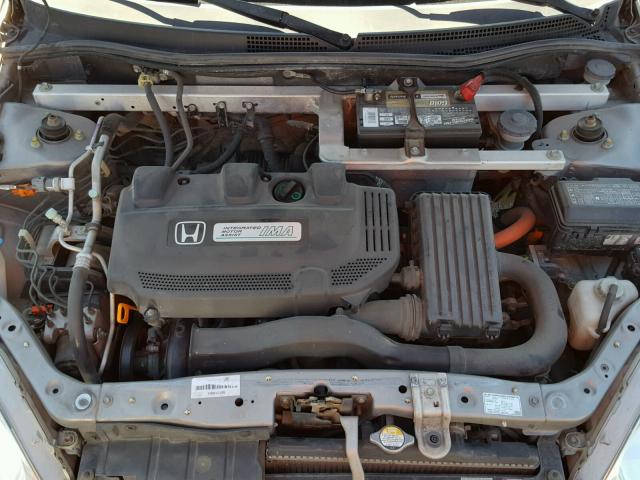 JHMZE1350YT003429 - 2000 HONDA INSIGHT SILVER photo 7