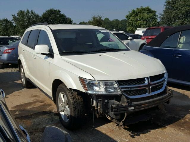 3C4PDCBG8CT373115 - 2012 DODGE JOURNEY WHITE photo 1