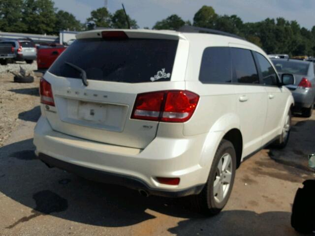 3C4PDCBG8CT373115 - 2012 DODGE JOURNEY WHITE photo 4