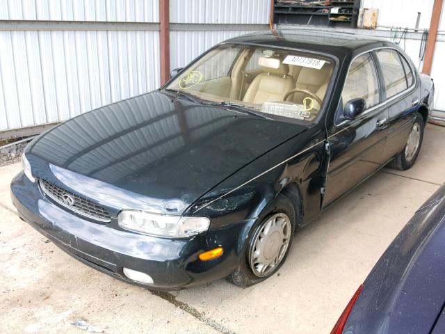 JNKAY21D2SM204481 - 1995 INFINITI J30 GREEN photo 2