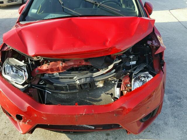 3HGGK5H82FM761023 - 2015 HONDA FIT RED photo 7