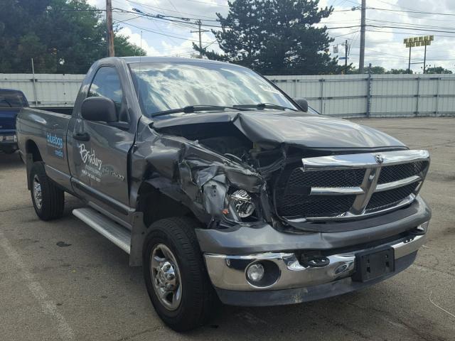 3D7KS26D15G753876 - 2005 DODGE RAM 2500 S GRAY photo 1