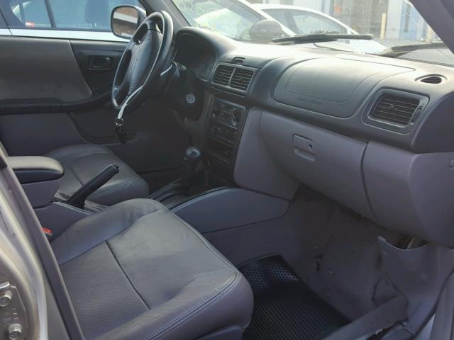 JF1SF6550YH710436 - 2000 SUBARU FORESTER S 银色 照片 5