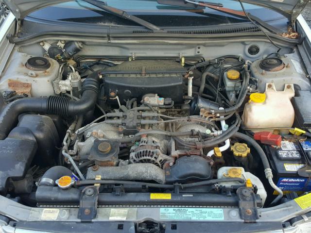 JF1SF6550YH710436 - 2000 SUBARU FORESTER S 银色 照片 7