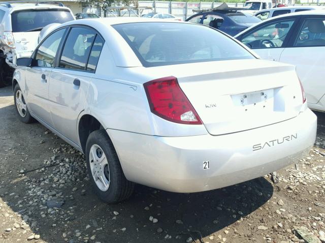 1G8AG52F55Z107203 - 2005 SATURN ION LEVEL SILVER photo 3