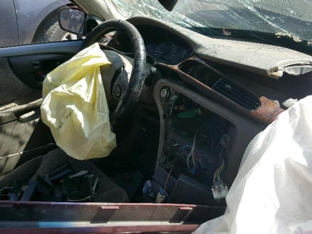 1G1NE52J216177828 - 2001 CHEVROLET MALIBU LS Tünd qırmızı foto 9