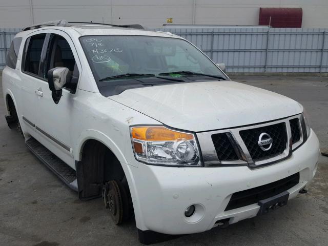 5N1AA0NC0EN607235 - 2014 NISSAN ARMADA SV WHITE photo 1