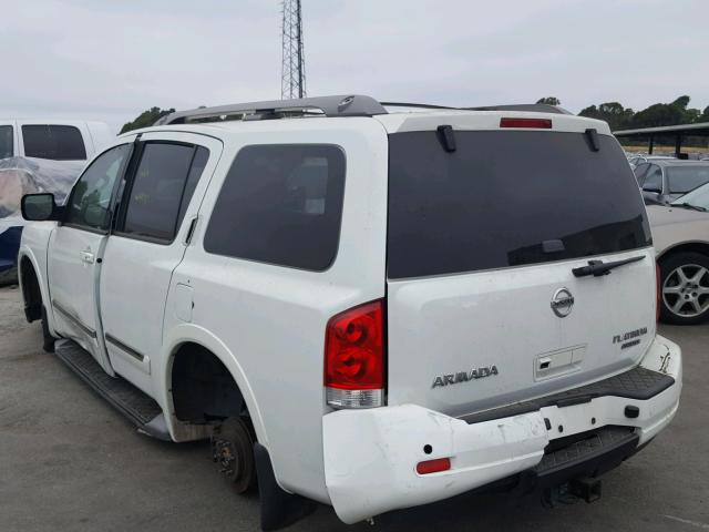 5N1AA0NC0EN607235 - 2014 NISSAN ARMADA SV WHITE photo 3