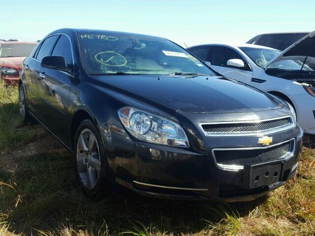 1G1ZD5EU6CF385854 - 2012 CHEVROLET MALIBU BLACK photo 1