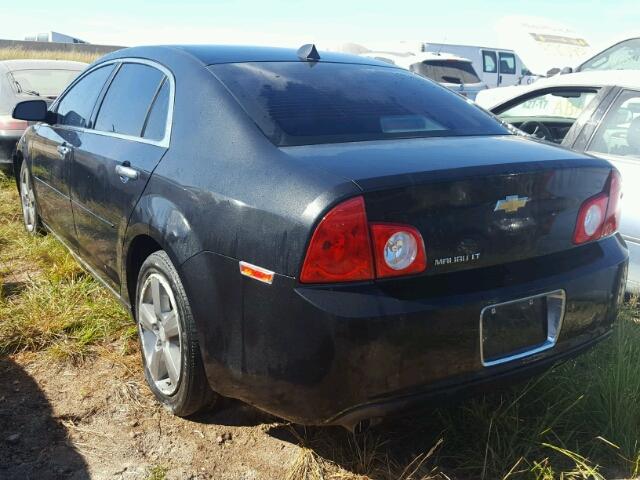 1G1ZD5EU6CF385854 - 2012 CHEVROLET MALIBU BLACK photo 3