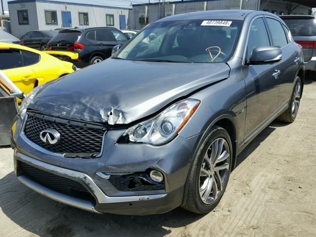 JN1BJ0RP4GM231589 - 2016 INFINITI QX50 GRAY photo 2