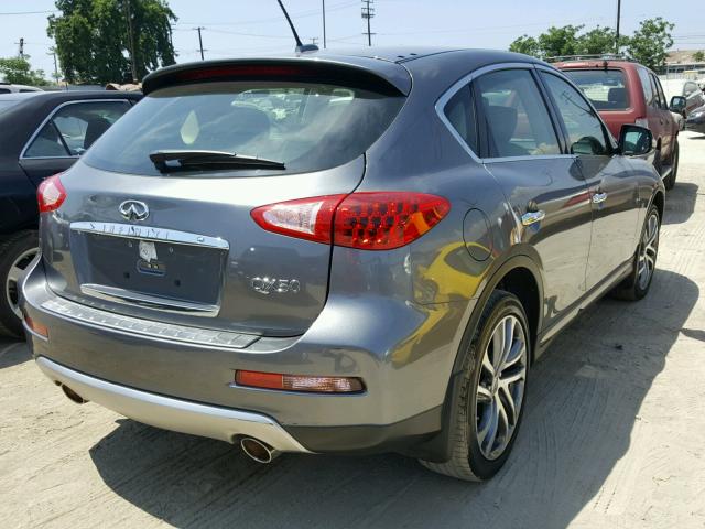 JN1BJ0RP4GM231589 - 2016 INFINITI QX50 GRAY photo 4