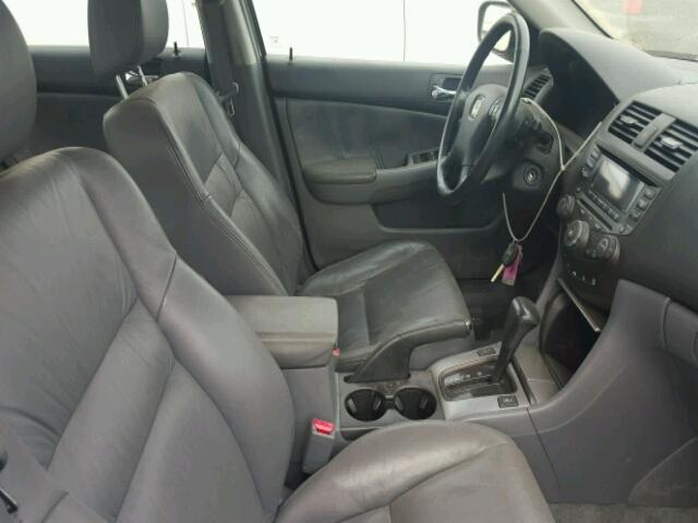 1HGCM56603A111223 - 2003 HONDA ACCORD GRAY photo 5