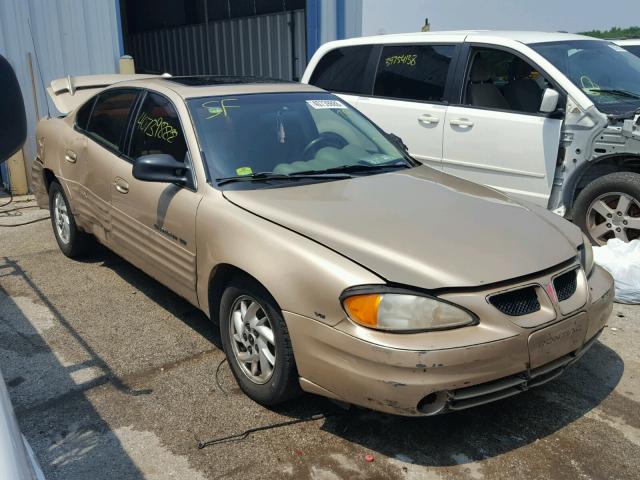 1G2NF52E81C230383 - 2001 PONTIAC GRAND AM S Qızıl foto 1