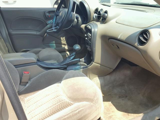 1G2NF52E81C230383 - 2001 PONTIAC GRAND AM S Qızıl foto 5