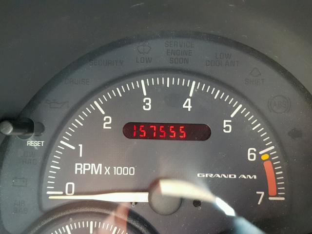 1G2NF52E81C230383 - 2001 PONTIAC GRAND AM S Qızıl foto 8