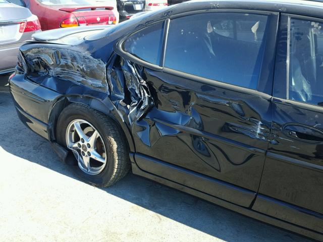 1G2WR52112F194349 - 2002 PONTIAC GRAND PRIX BLACK photo 9