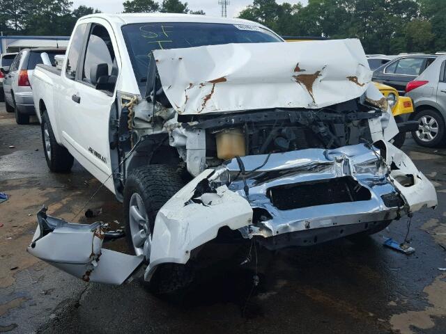 1N6BA0CA5BN321108 - 2011 NISSAN TITAN S WHITE photo 1