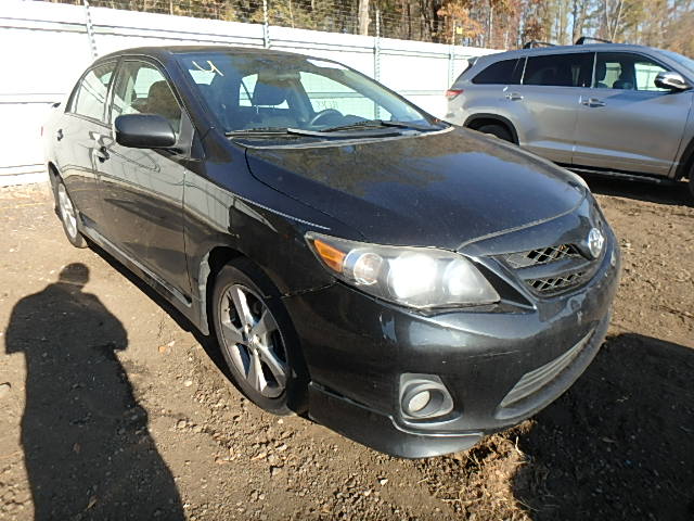 2T1BU4EE7BC565315 - 2011 TOYOTA COROLLA BA BLACK photo 1