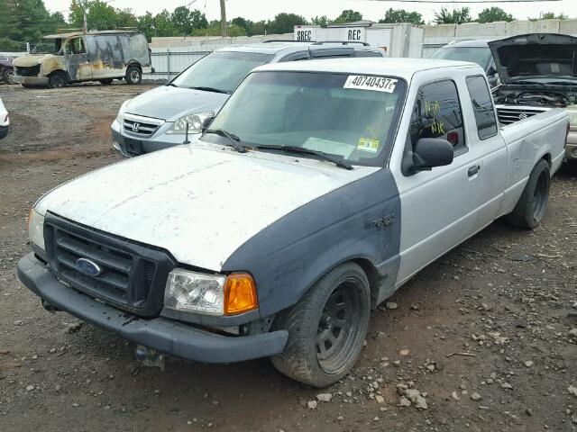 1FTYR14U54PB06792 - 2004 FORD RANGER SUP GRAY photo 2