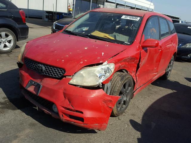 2T1KR32E23C080128 - 2003 TOYOTA MATRIX 红色 照片 2