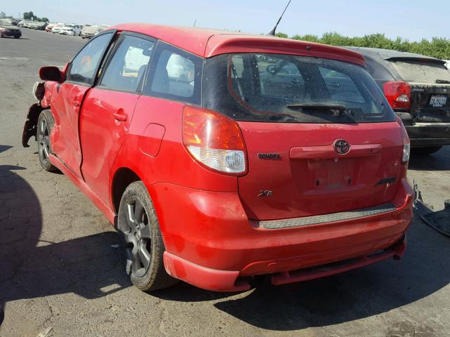 2T1KR32E23C080128 - 2003 TOYOTA MATRIX 红色 照片 3