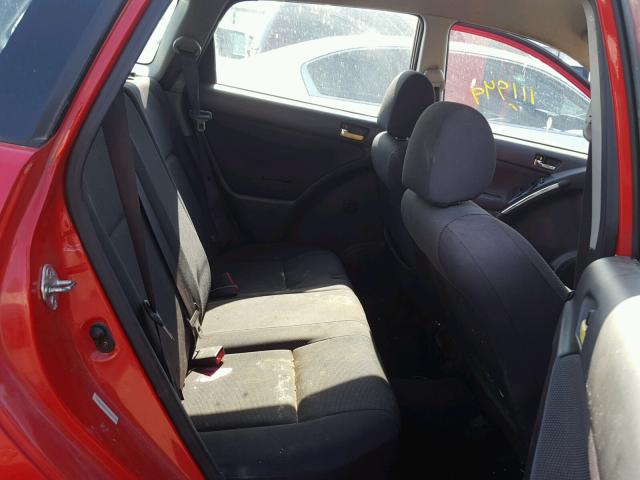 2T1KR32E23C080128 - 2003 TOYOTA MATRIX 红色 照片 6