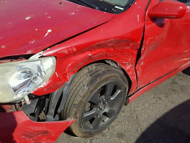 2T1KR32E23C080128 - 2003 TOYOTA MATRIX 红色 照片 9