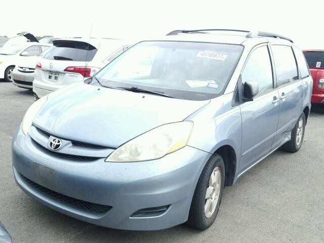 5TDZA23C96S565567 - 2006 TOYOTA SIENNA CE BLUE photo 2