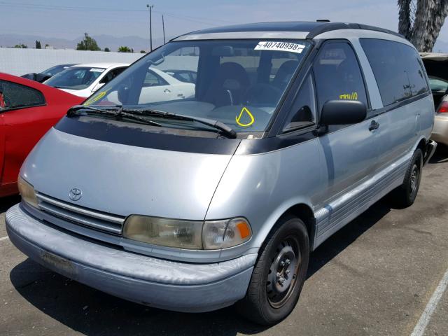 JT3AC12R3N1009066 - 1992 TOYOTA PREVIA LE BLUE photo 2