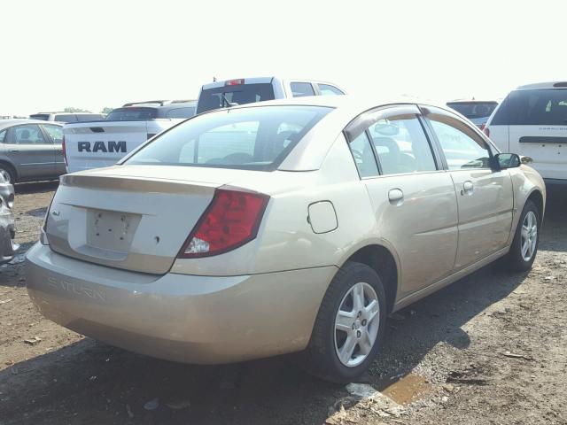 1G8AJ55F66Z142749 - 2006 SATURN ION LEVEL TAN photo 4