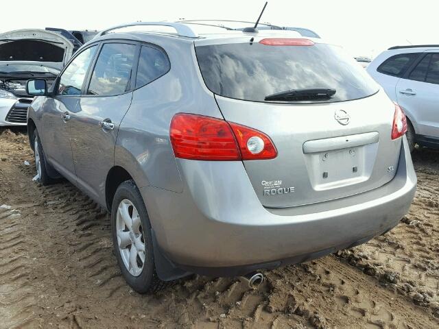 JN8AS5MT1AW006554 - 2010 NISSAN ROGUE S GRAY photo 3