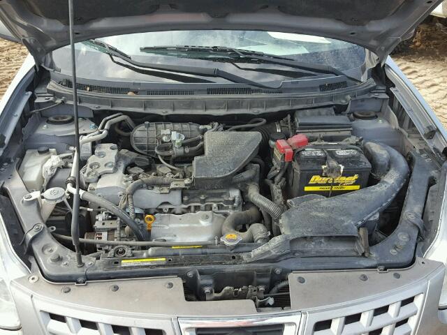 JN8AS5MT1AW006554 - 2010 NISSAN ROGUE S GRAY photo 7